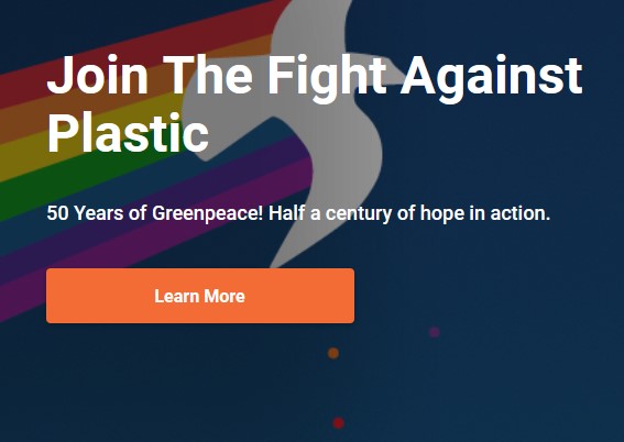 Greenpeace - join fight against plastic